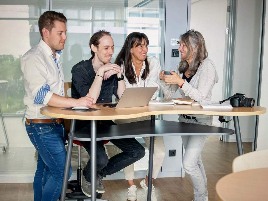 Team bei der Strategieberatung